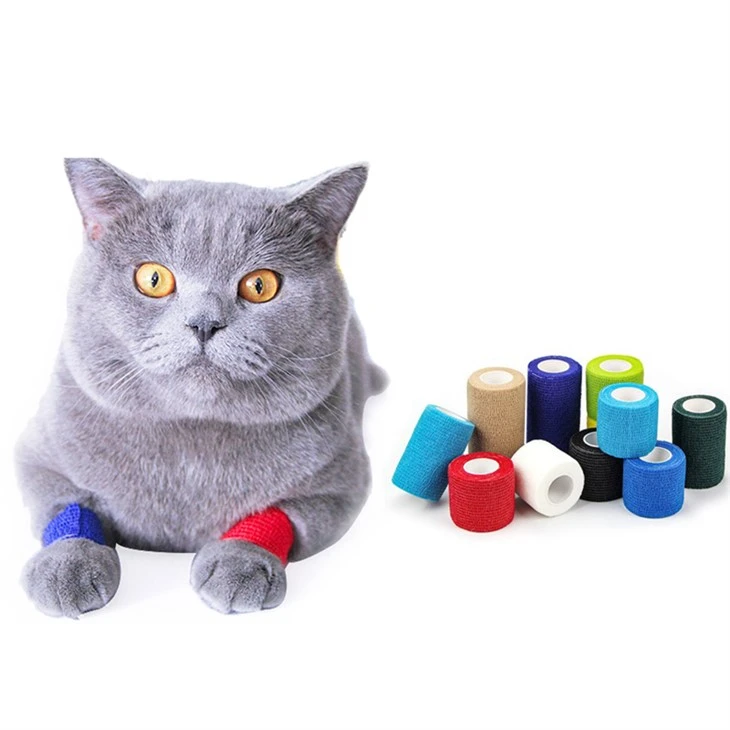 Sammenhængende bandage til katte
