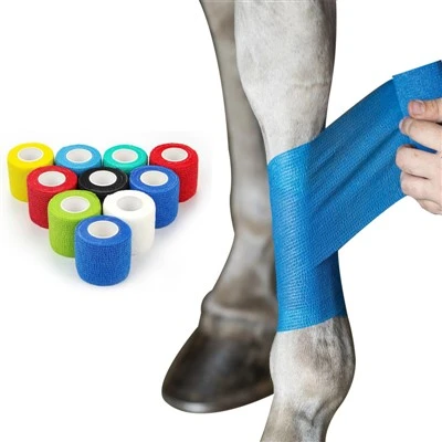 Sammenhængende bandage til heste